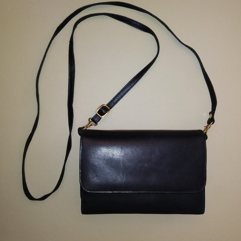 KOLTOV CROSSBODY WALLET - BLACK